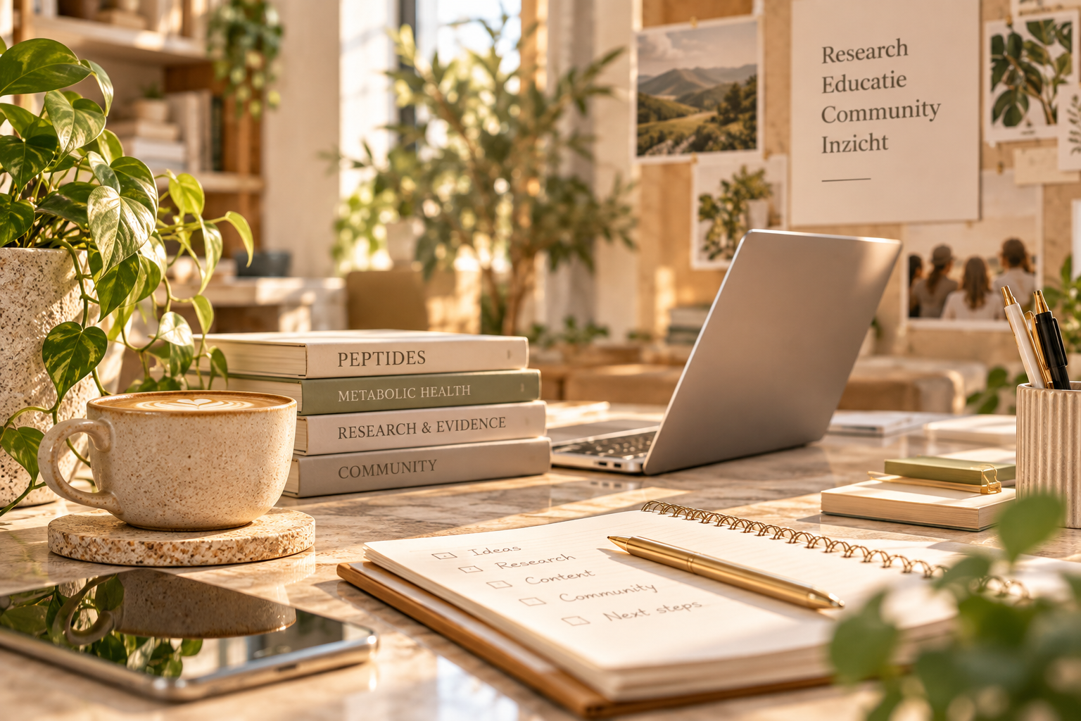 PepPace kennis, onderzoek, educatie en community